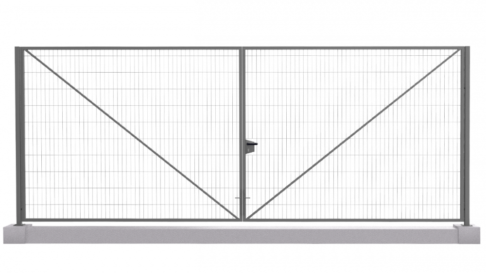 Ворота 2D распашные 1500х3000 мм